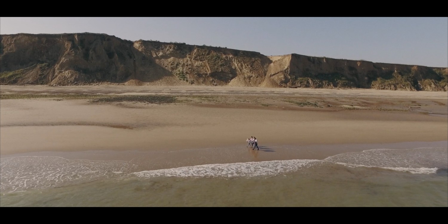 norfolk country cottages aerial film coastline